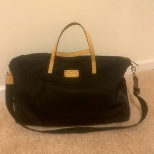 Kate Spade Black Duffle Bag